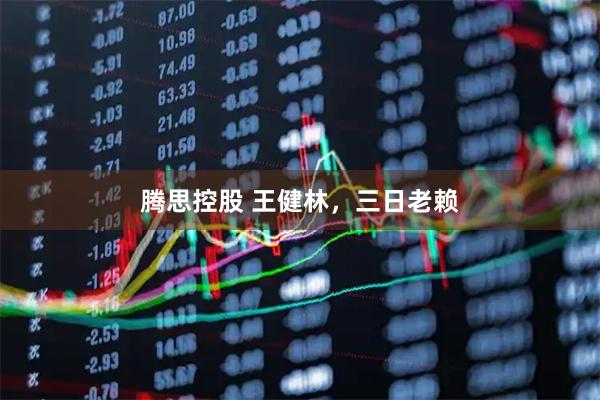 腾思控股 王健林，三日老赖